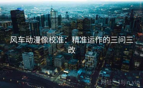 风车动漫像校准：精准运作的三问三改